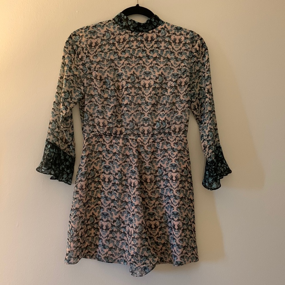 NWT Topshop Romper Floral print